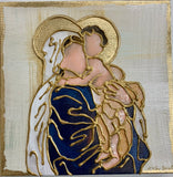 Mary Holding Jesus Canvas Art