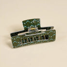 Everbloom Forest Green Claw Clip