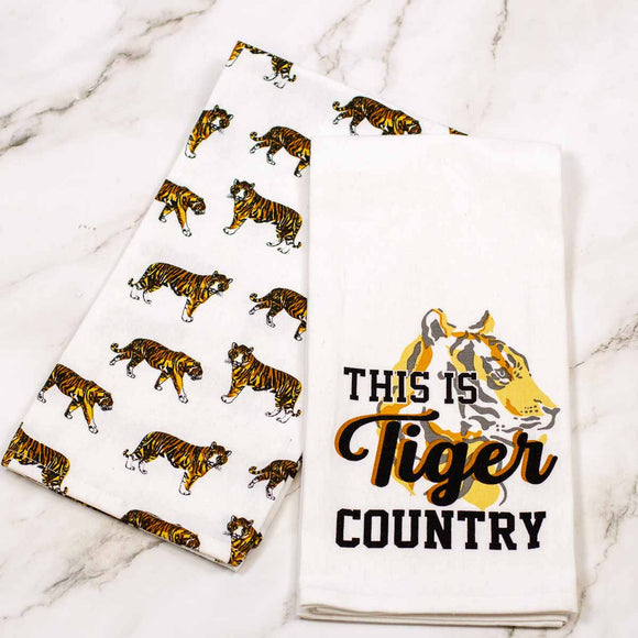 Tiger Country Hand Towel Set
