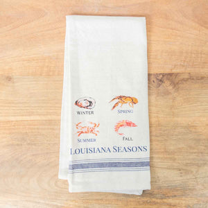 Louisiana Seasons Hand Towel
