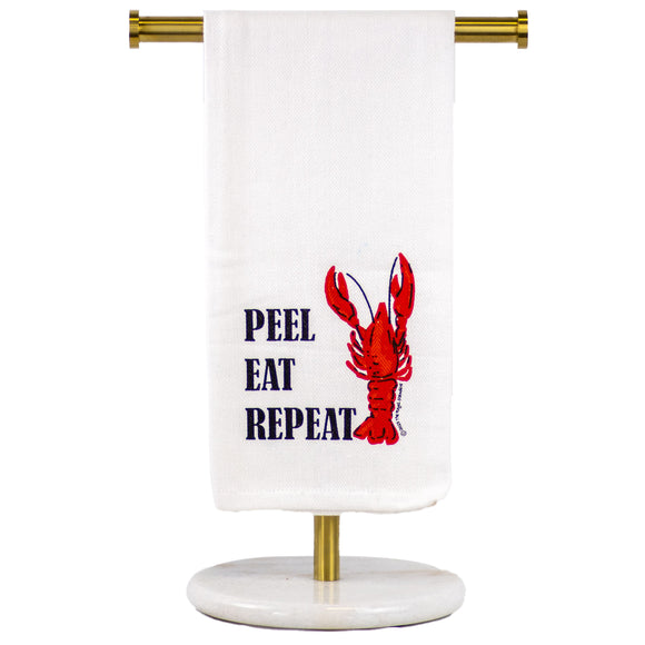 Peel Eat Repeat Hand Towel