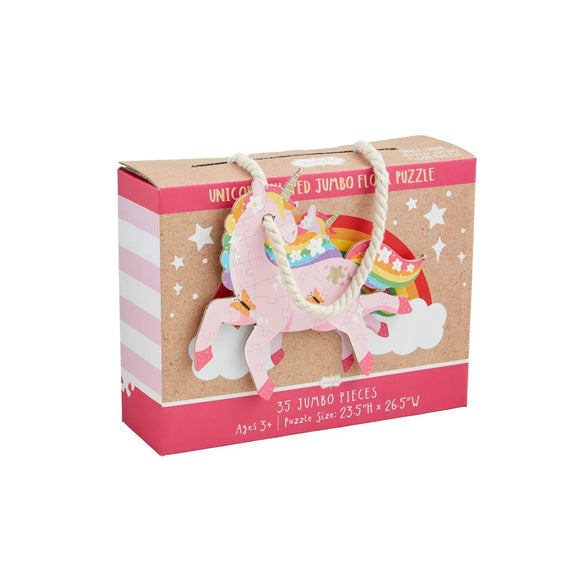 Unicorn Jumbo Shaped Puzzle