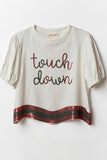 Touch Down Top - Red/Black