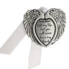 Memorial Wings Christmas Tree Pewter Ornament