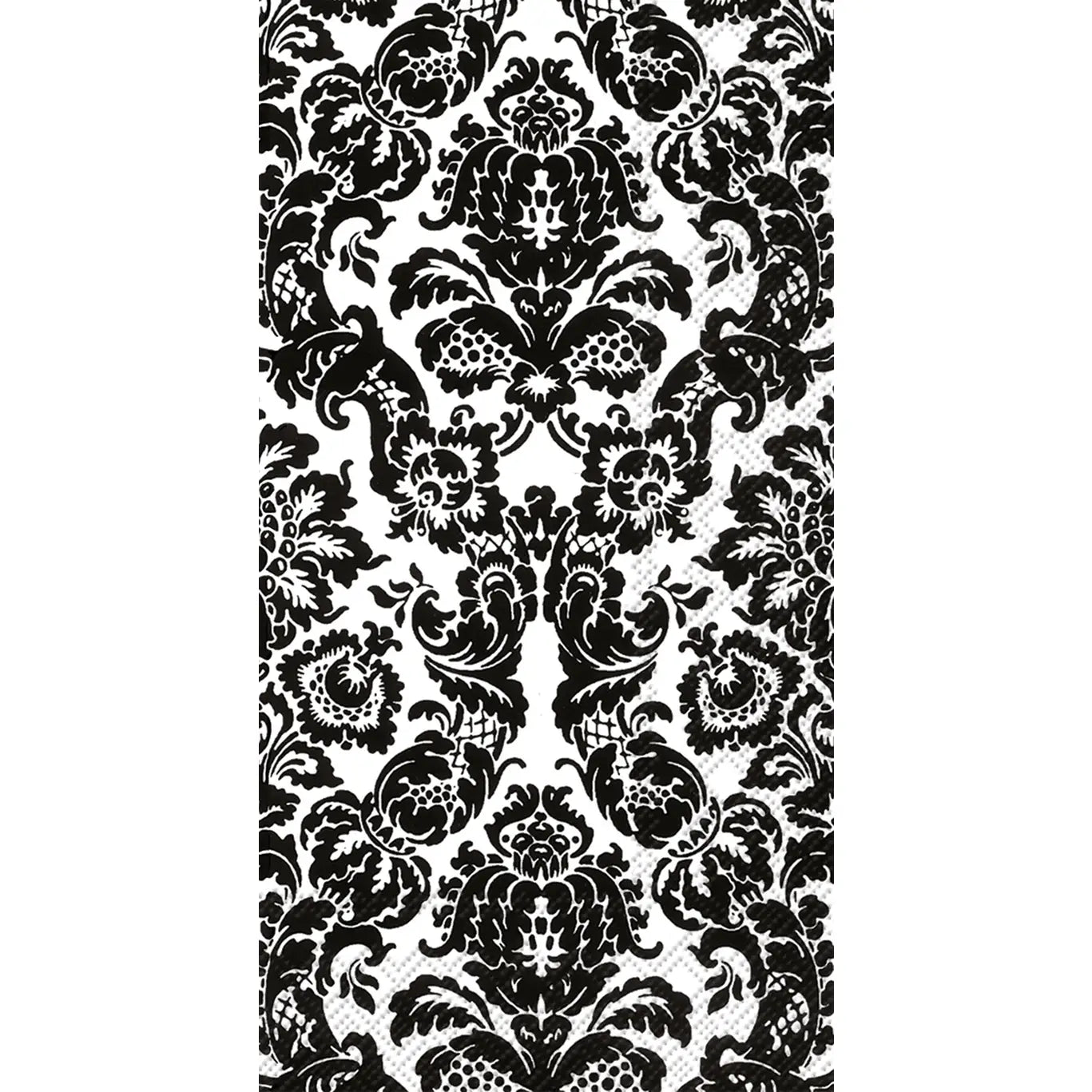 Palais White Black Paper Guest Towels