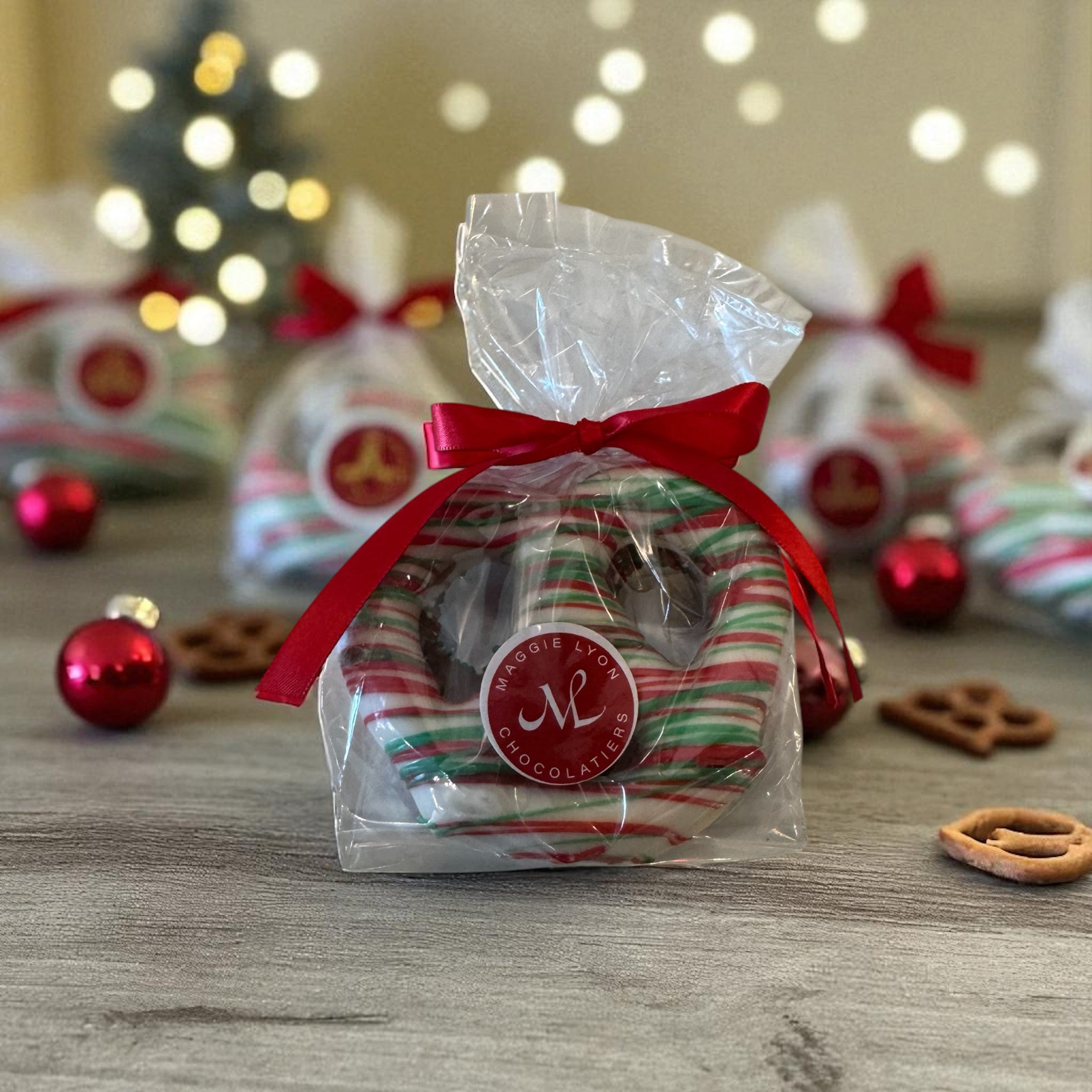 Holiday Chocolate Covered Pretzels 