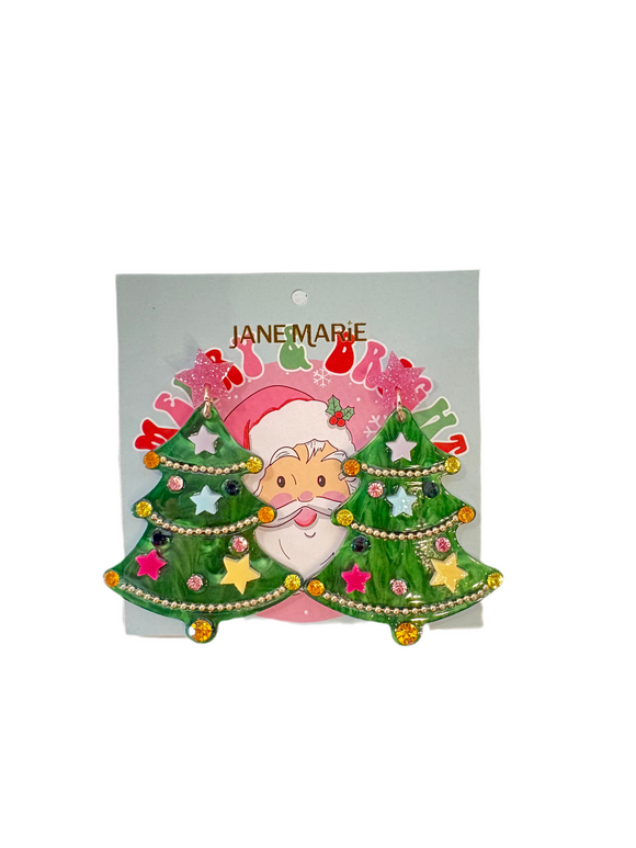 Christmas Tree earrings