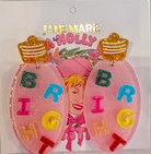 Holly Dolly Christmas Earrings