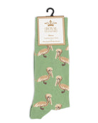 Men's Brown Pelican Socks