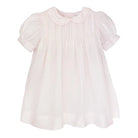 Dress with Pintucks and Featherstitching Pink