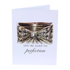Aged To Perfection Funny Bourbon Greeting Card