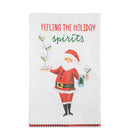 Feeling The Holiday Spirits Hand Towel