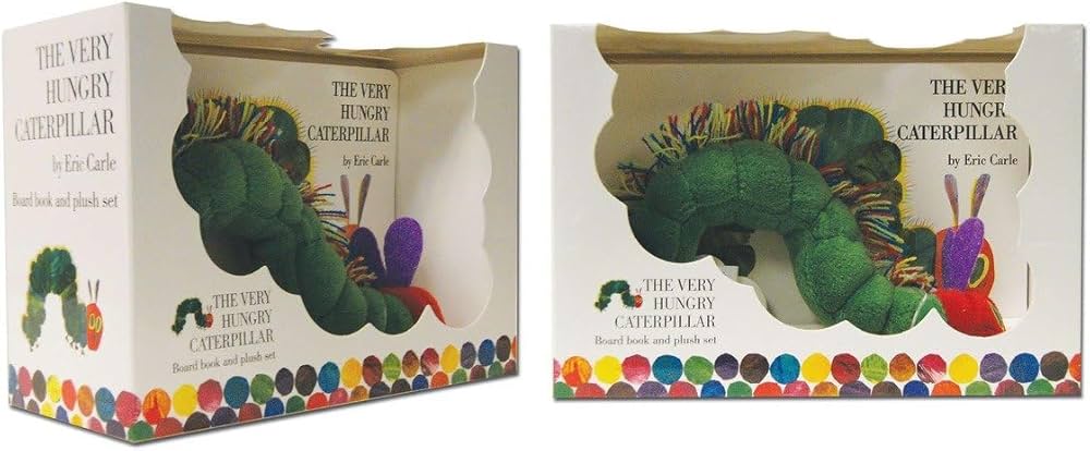 Very Hungry Caterpillar Board Book & Plush