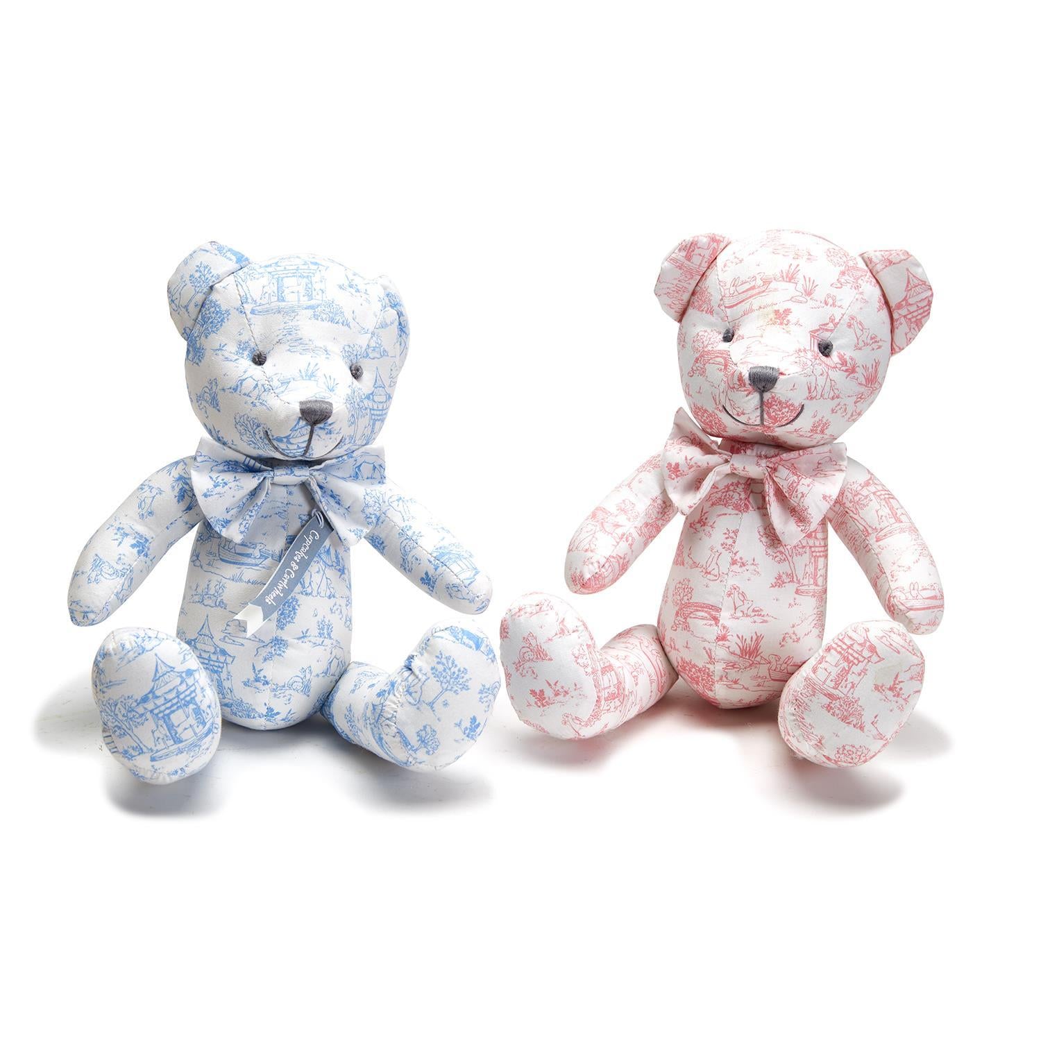 Toile Teddy Bears