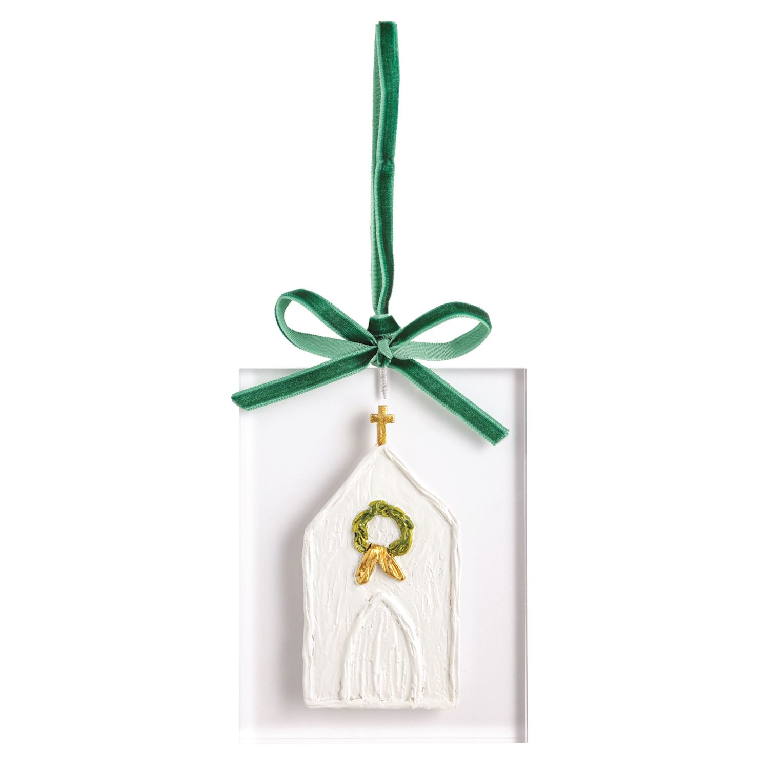 Church Acrylic Ornament