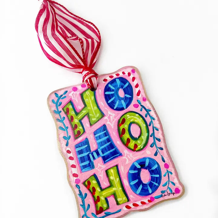 Ho Ho Ho Christmas Ornament 
