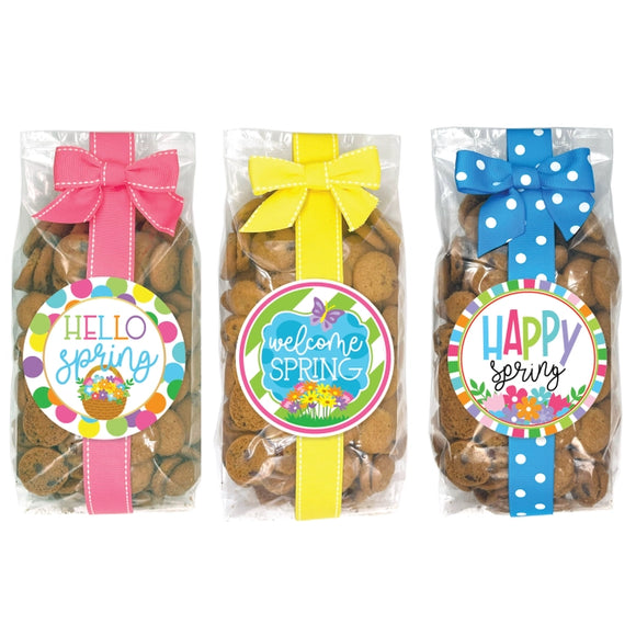 Spring Assortment of Chocolate Chip Cookies