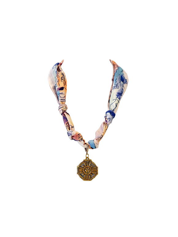 Colorful Scarf Necklace 