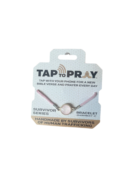 Tap To Pray Survivor Series Handmade Bracelets- Lotus