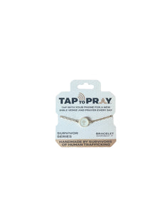 Tap To Pray Survivor Series Handmade Bracelets- 14K Gold-Plated Vanilla