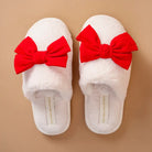 On Cloud Nine Slippers-Betty Bow Red