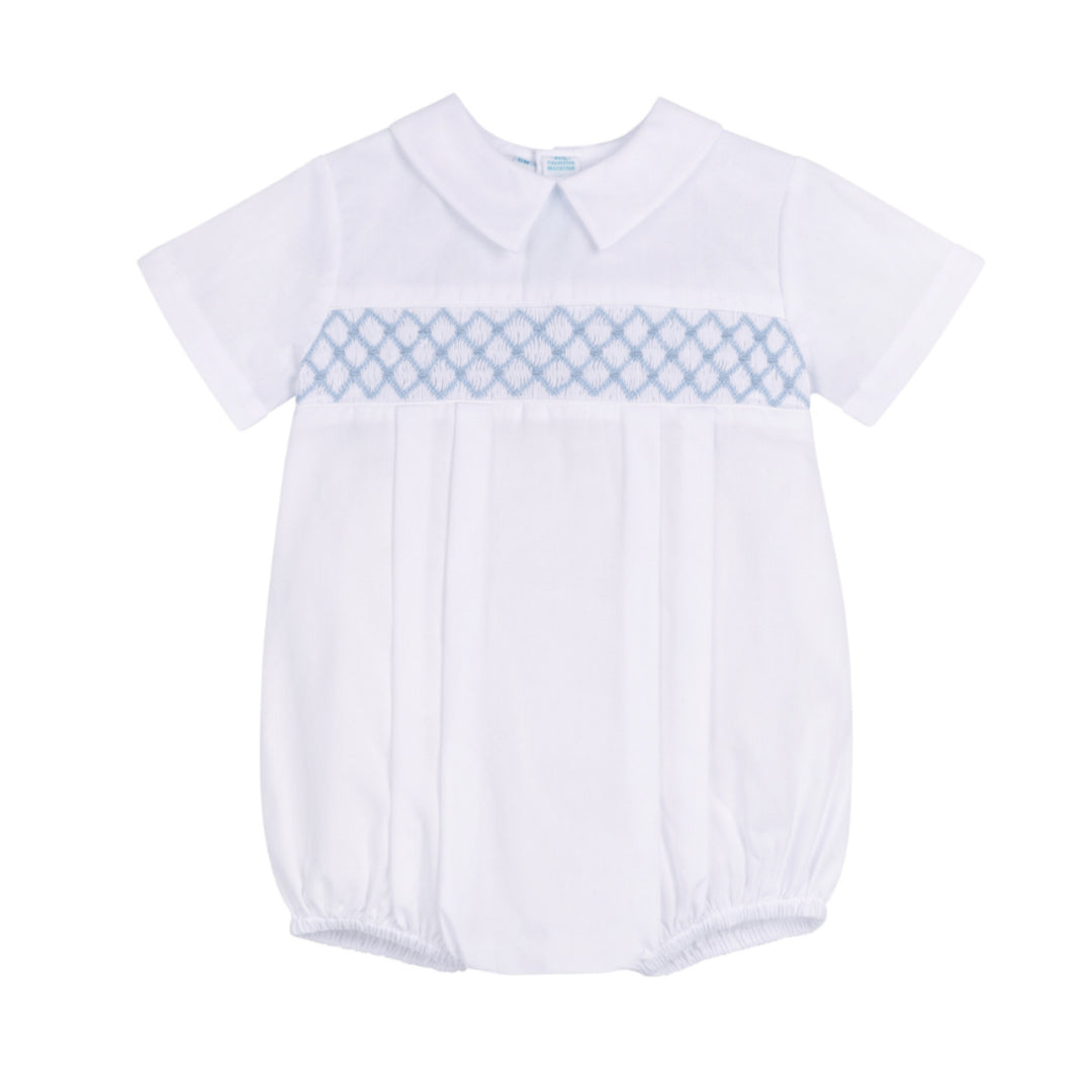 Feltman Brothers Boys Signature Smocked Romper
