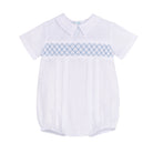 Feltman Brothers Boys Signature Smocked Romper