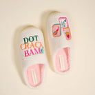 Fuzzy Slippers–Dot Crack Bam