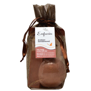 Salt, Soap, & Mini Gift Set - Arabian Sandalwood