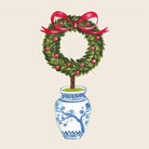 Holiday Topiary Cocktail Napkins - Pack of 20