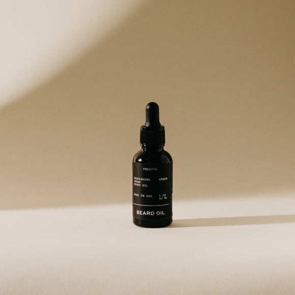 Preston Amber Beard Oil
