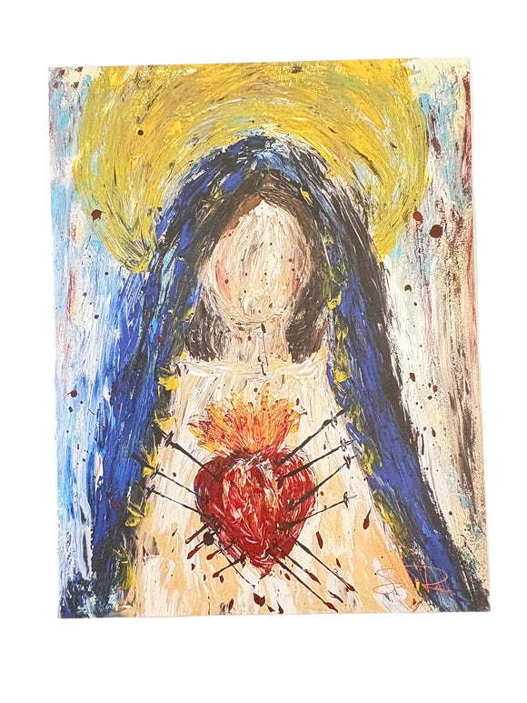 Immaculate Heart Memoire Cards