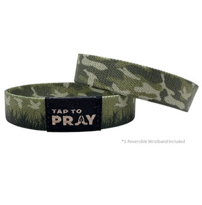 Tap To Pray Wristbands- Waterfowl Camo