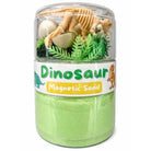 Dinosaur Magnetic Play Sand Sensory Jar