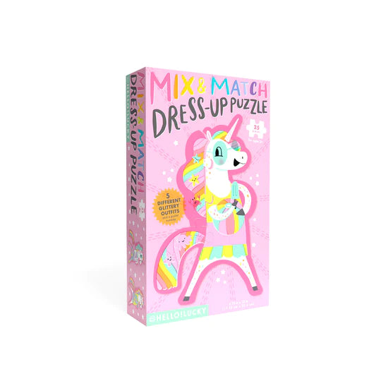 Mix & Match Unicorn Dress-Up Puzzle