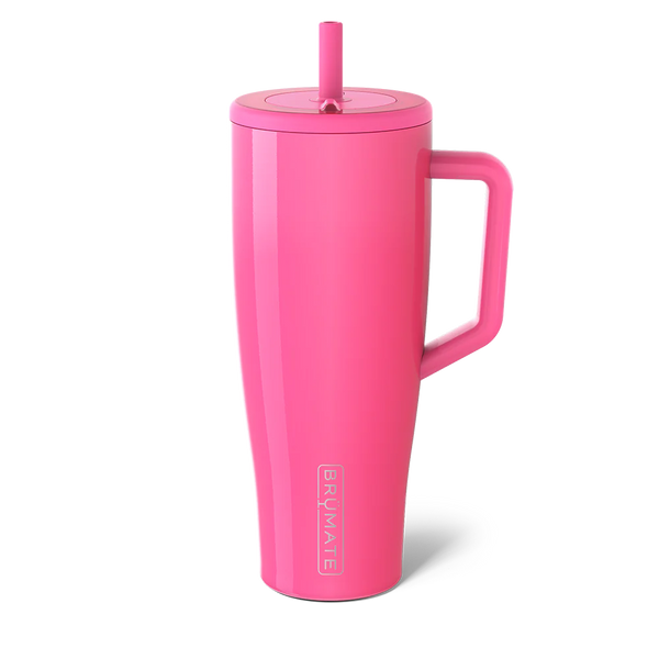 Neon Pink Brumate Era 40oz Straw Tumbler The Gift Pod Boutique