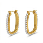Aubrey Adele Rectangular Pearl Earrings