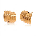 Aubrey Adele Heirloom Ribbed Earrings