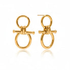 Aubrey Adele Equestrian Bit Earrings