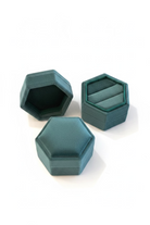 2 - Slot Velvet Ring Boxes
