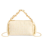 Ivory Top Handle Bag