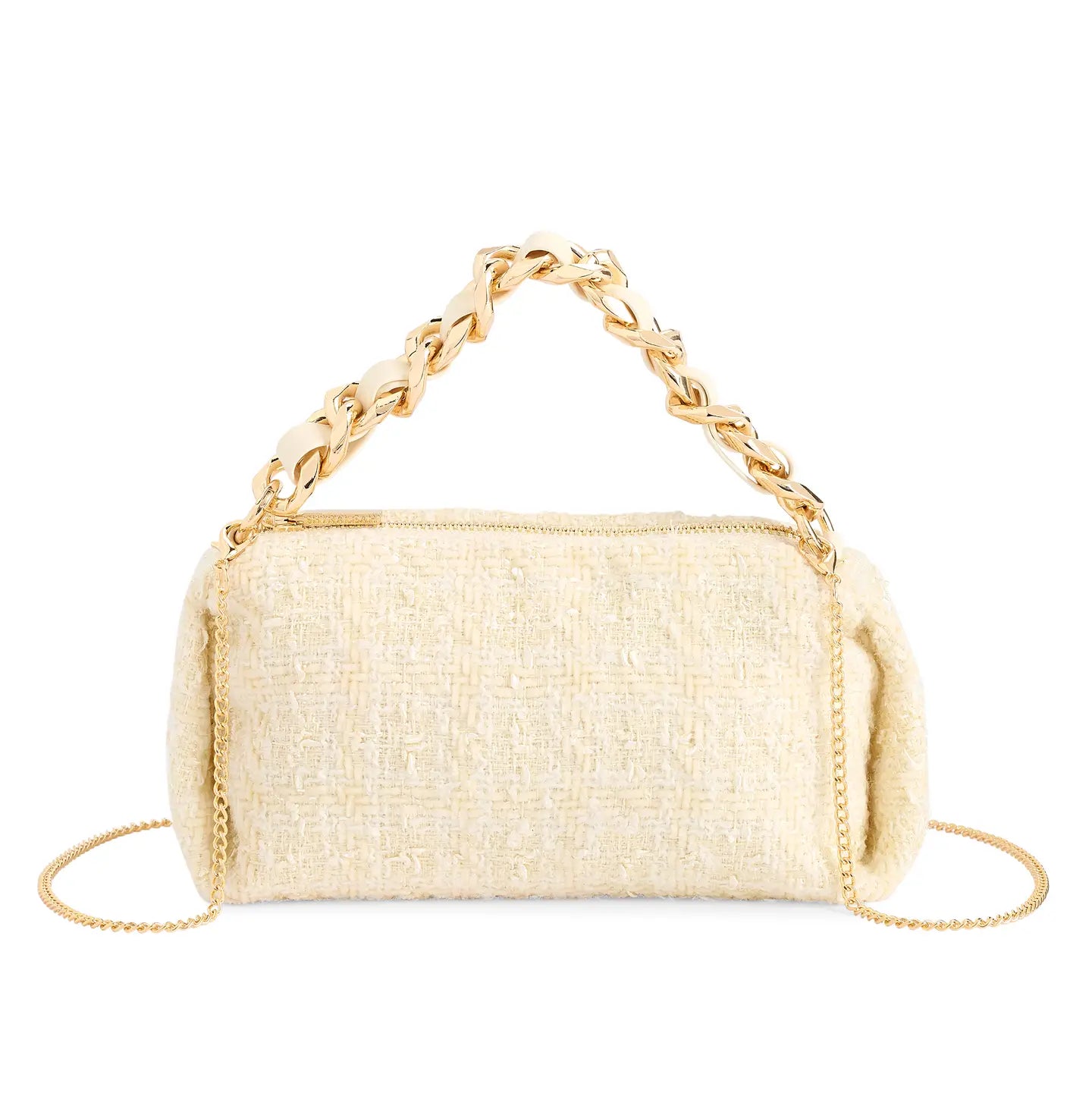 Ivory Top Handle Bag