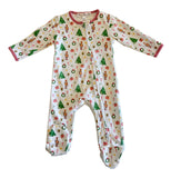 Winter's Whimsy Zipper Footie