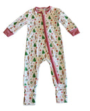 Winter's Whimsy Convertible Zipper Footie