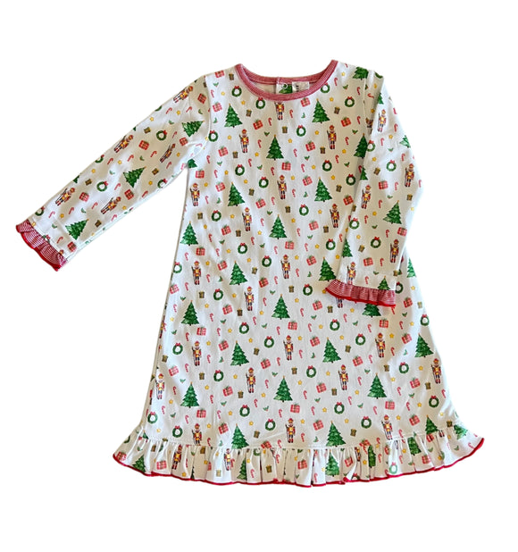 Winter's Whimsy Long Sleeve Gown