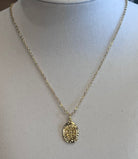 Oval Medallion Necklace