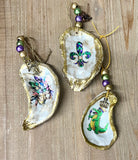 Mardi Gras Oyster Ornaments