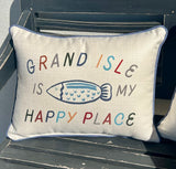 Happy Place Camp Pillow