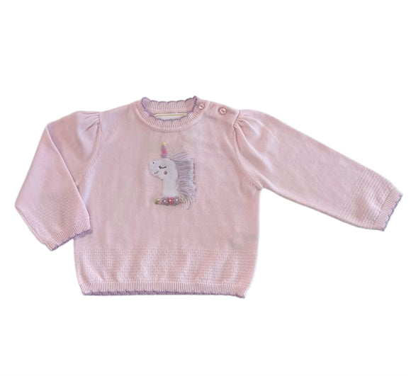 Pink Unicorn Sweater