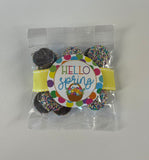 Hello Spring - Chocolate Nonpareils Candy Bag